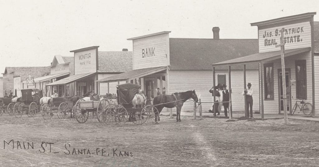image of Haskell County Kansas where the 1918 influenza outbreak is thought to have originated 