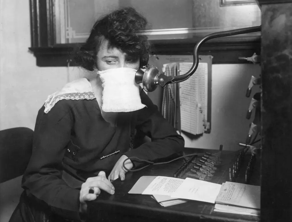 Telephone operators were as essential during Spanish Flu as internet is in 2020.