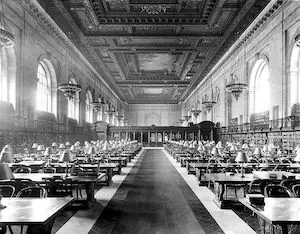 New York Pubic Library open during 1918 Spanish influenza