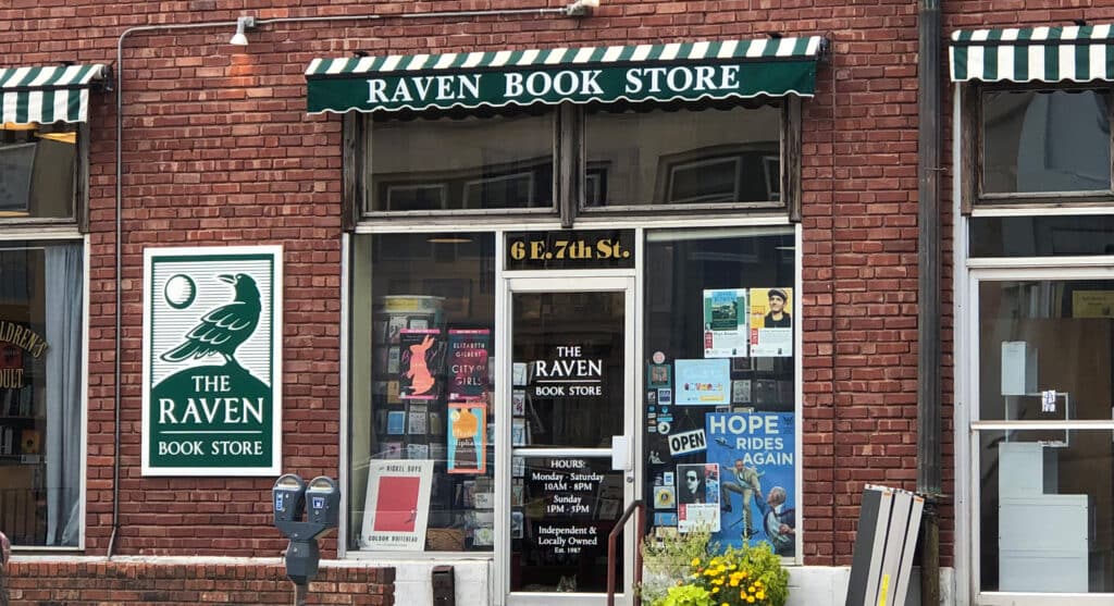 Lawrence Kansas bookstore the raven