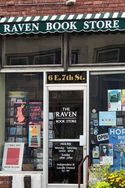 visit the raven bookstore in Lawrence Kansas
