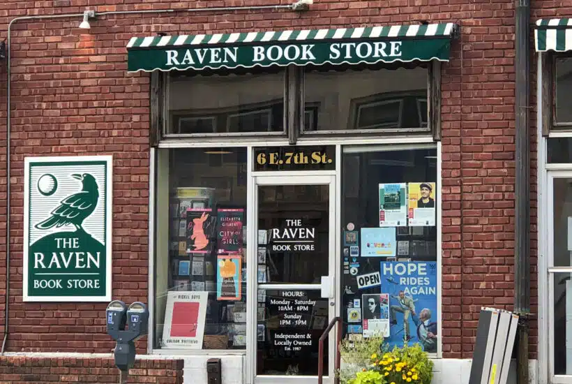 visit the raven bookstore in Lawrence Kansas