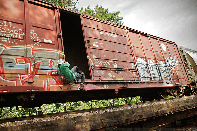freight train riders self-identify as hobos, train-hoppers, and travelers